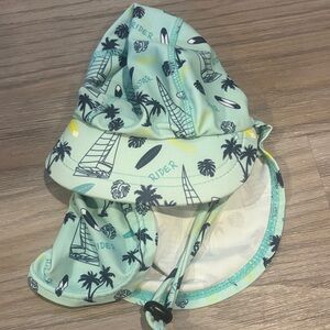 i play. Aqua Kids Sun Hat with Nautical Print